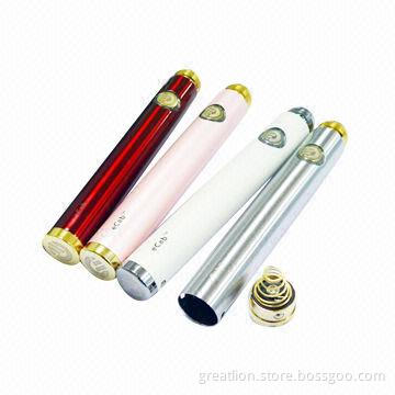 2013 Newest Elegant Ladies' Changeable Atomizer E-cigarette Ecab Batteries, Wholesale, 360mAh